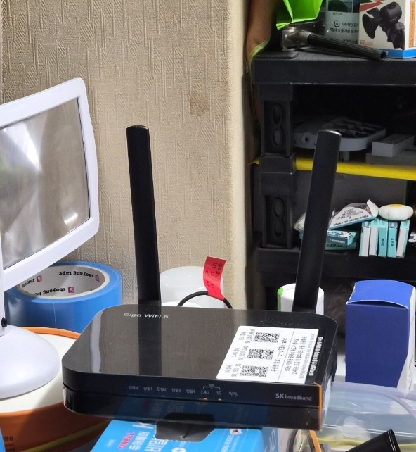sk인터넷 와이파이 당일 설치 완료했어요!!!